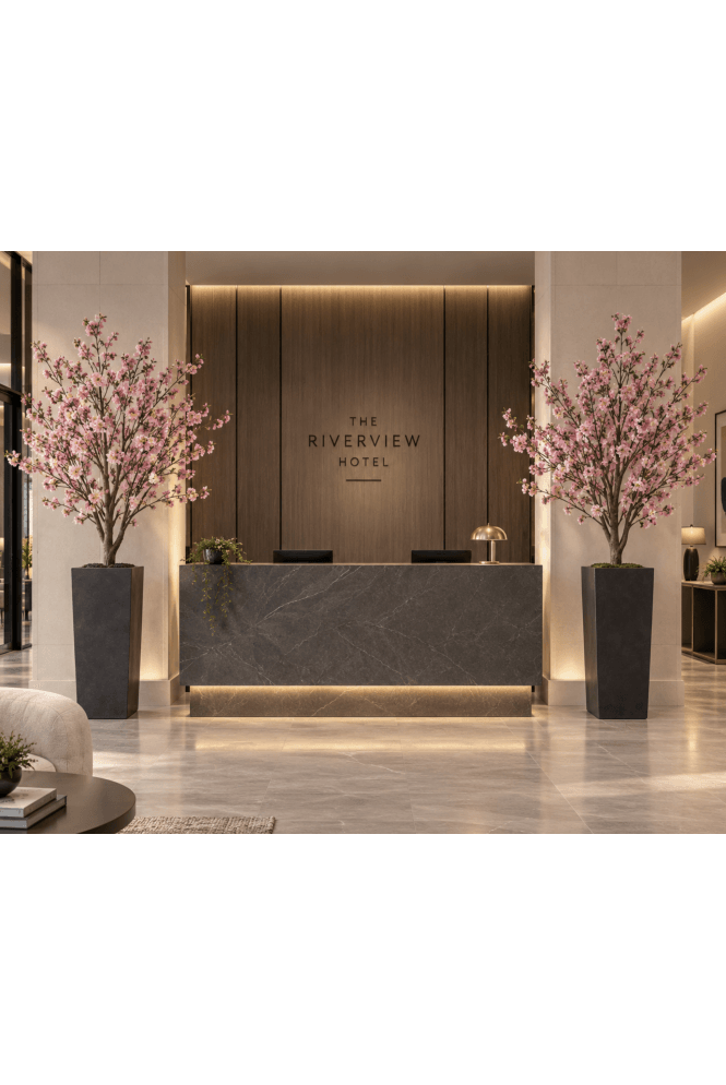 2.5m Artificial Cherry Blossom Tree (Colour Options)