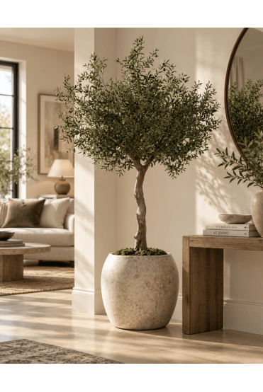 Artificial 2.3m Tall Olive Tree IFR