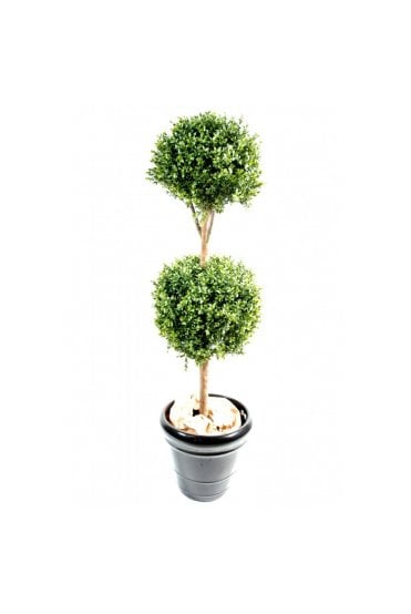 Artificial Boxwood Double Ball Topiary Trees