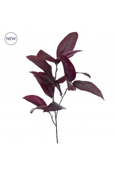 Artificial Burgundy Eucalyptus Foliage
