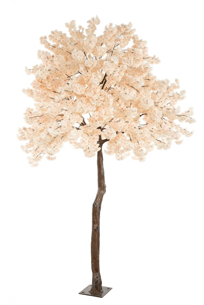 The Artificial Plants Shop Artificial Cherry Blossom Tree Peach 3.2m