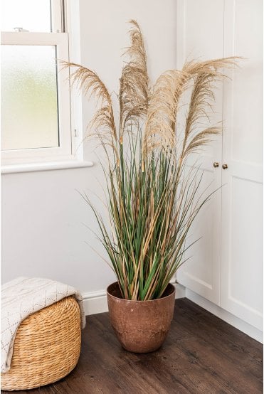 Artificial Feather Reed Grass