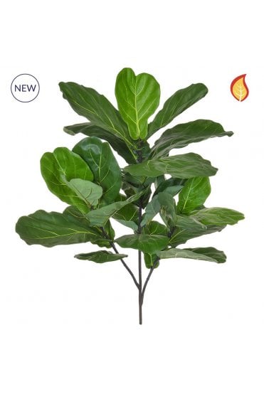 Artificial Fiddle Leaf Spray 105cm Flame Retardant