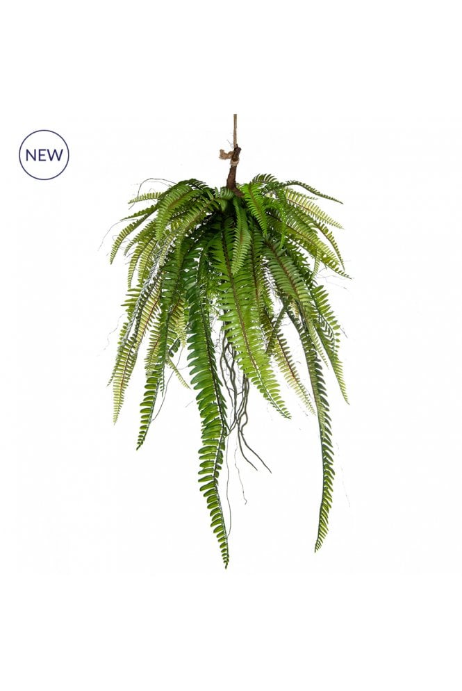 Artificial Hanging Fern Ball 60cm Long