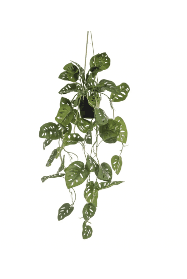 Artificial Hanging Monstera Monkey Plant