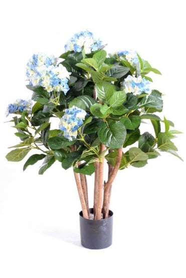 Artificial Hydrangea Blue 80cm