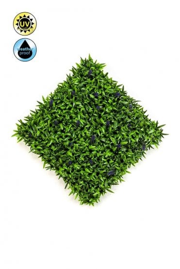 Artificial Living Wall Panel - Lavender