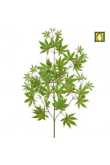 Artificial Maple Foliage (Red Centre) 70cm IFR