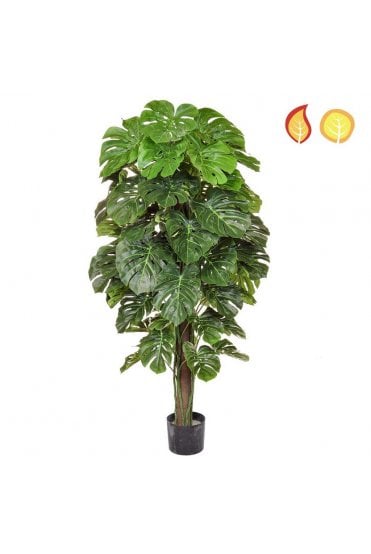 Artificial Monstera Plant IFR and UV