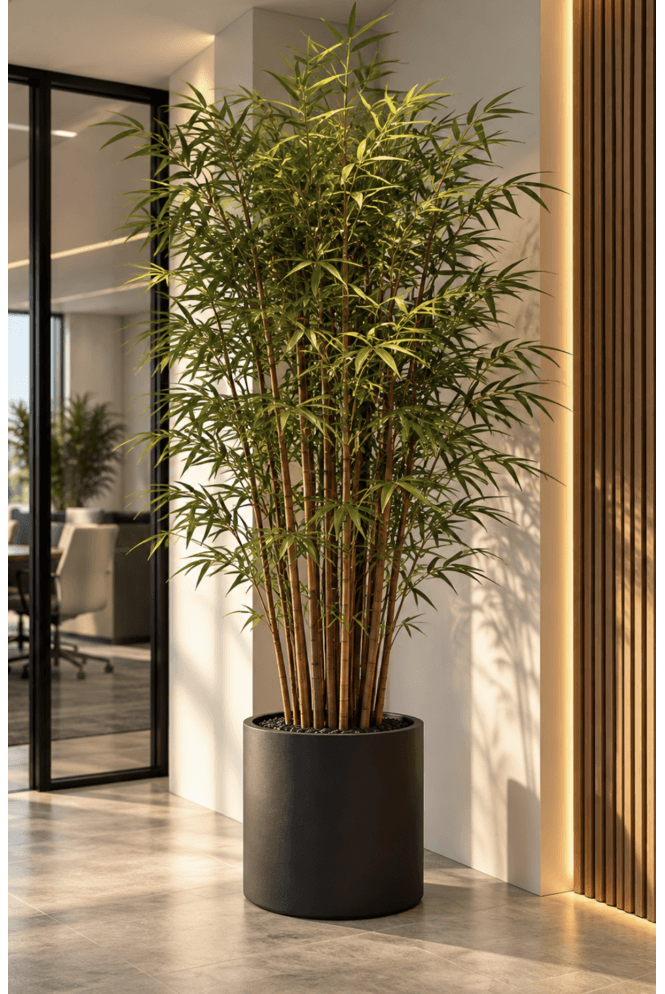 Artificial Multi Stem Bamboo Flame Retardant (4 Size Options)
