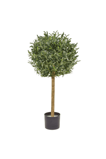 Artificial Olive Ball Tree 90cm