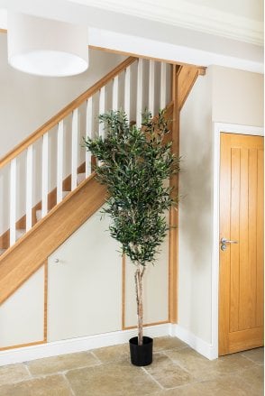Artificial Olive Multi-Slim Trunk Tree