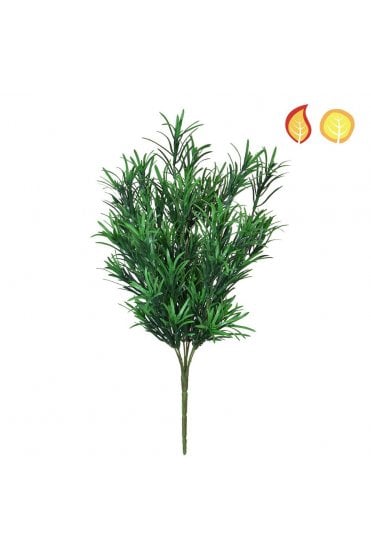 Artificial Podocarpus Green UV Resistant & Flame Retardant