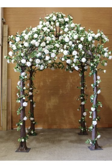 Artificial Rose Pergola 3.4m