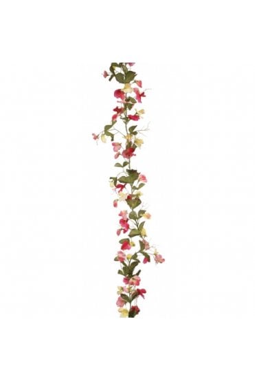 Artificial Sweet Pea Garland