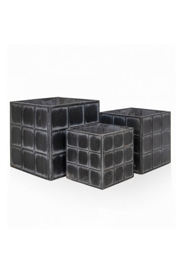 Grey Edinburgh Box Planter