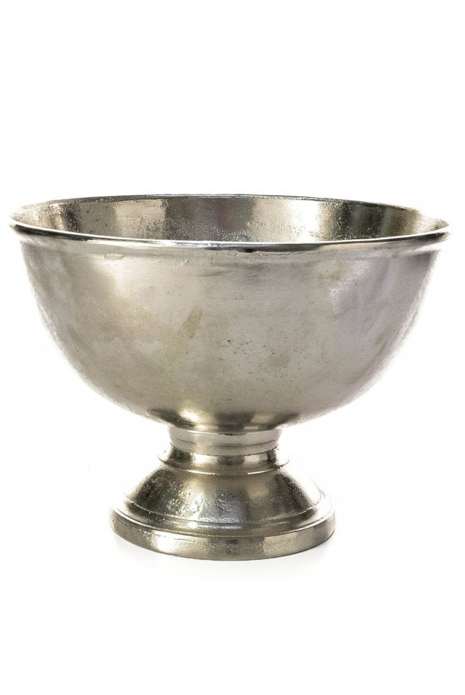 The Artificial Plants Shop Metal Bowl Planter