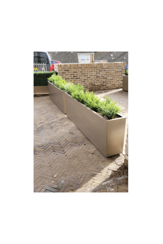 The Artificial Plants Shop 200cm Long Fibre Glass Trough