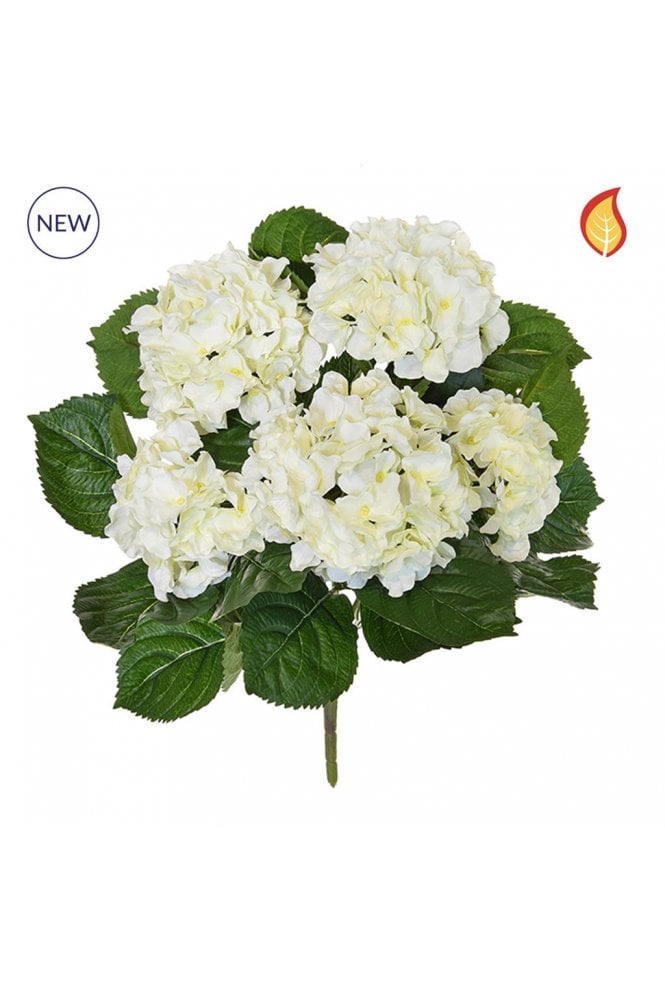 The Artificial Plants Shop 48cm Artificial Hydrangea Bush IFR