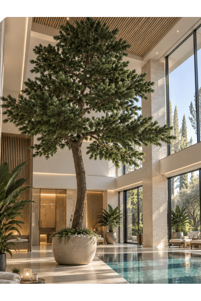 The Artificial Plants Shop Artificial 4m Tall Luxury Pine Tree