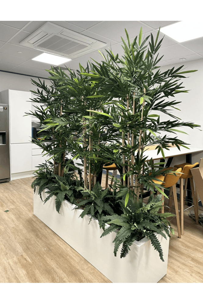 The Artificial Plants Shop Artificial Bamboo Interior Trough.