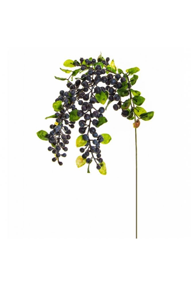 The Artificial Plants Shop Artificial Berry Foliage - Purple