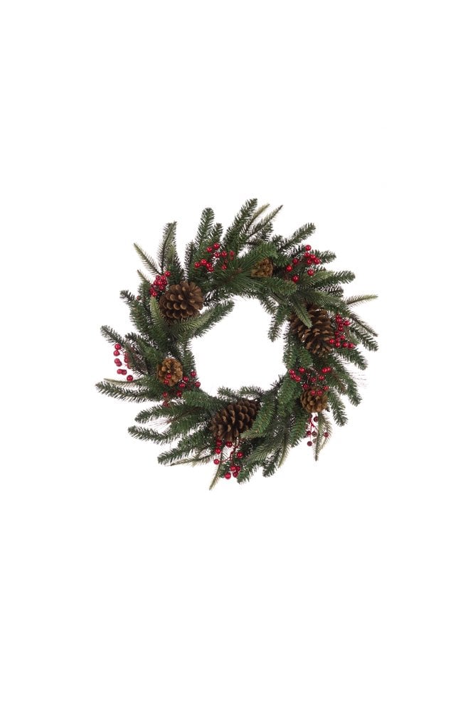 The Artificial Plants Shop Artificial Berry Pine Wreath