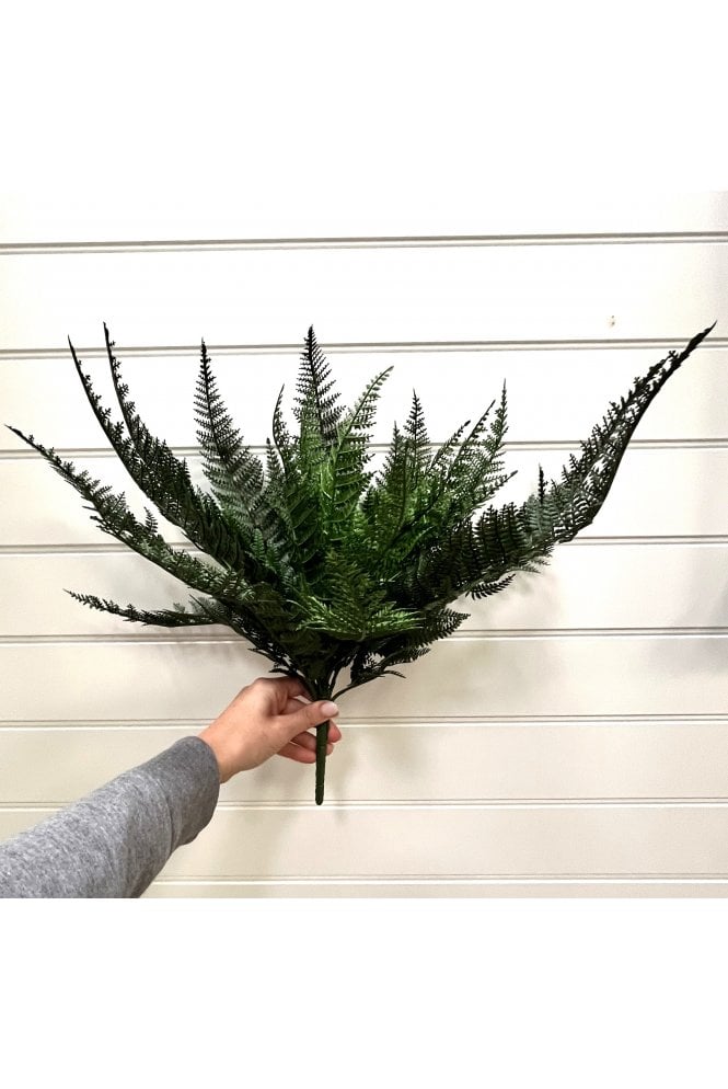 The Artificial Plants Shop Artificial Boston Fern 48cm UV & IFR