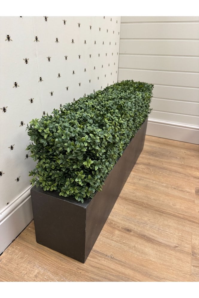 The Artificial Plants Shop Artificial Boxwood Fence Built on Steel Frame On Steel Frame - *Special Offer* 