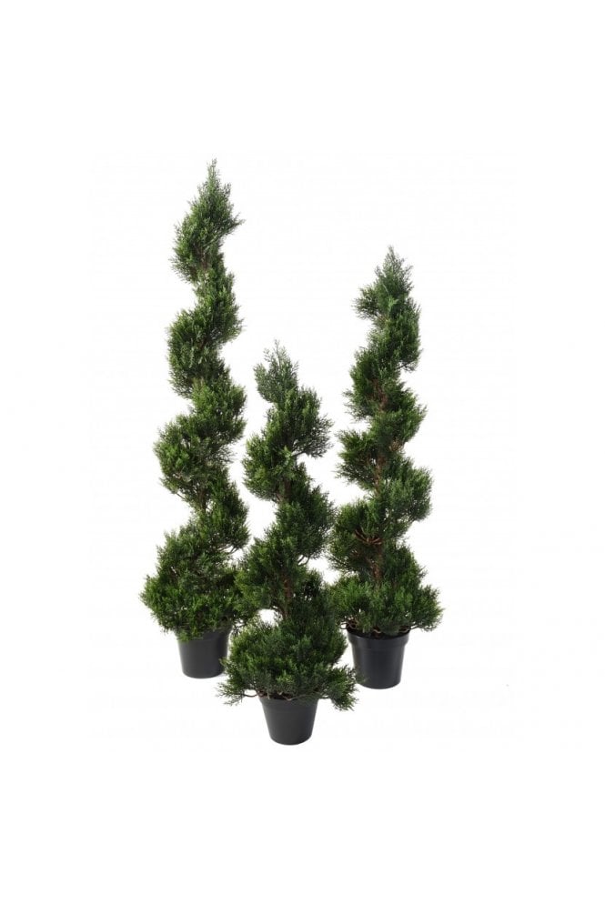 The Artificial Plants Shop Artificial Cedar Spiral