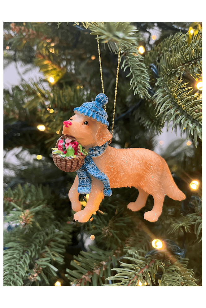 The Artificial Plants Shop Artificial Christmas Tree Decoration - Golden Retriever
