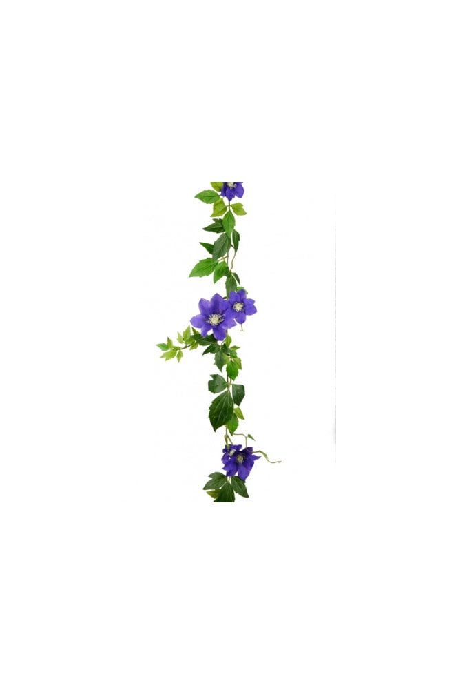 The Artificial Plants Shop Artificial Clematis Garland 137cm