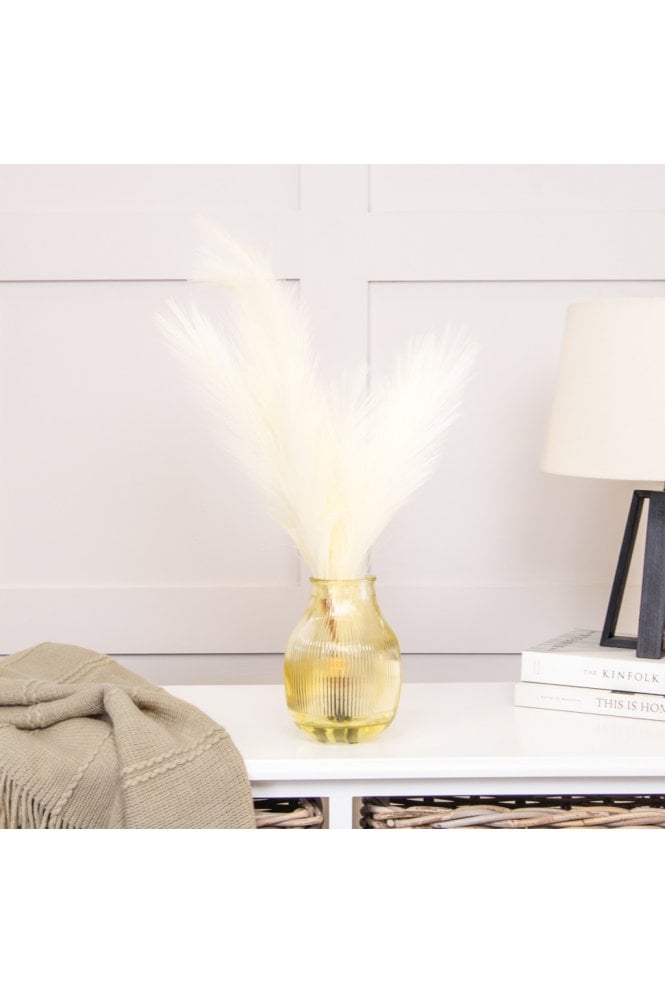 The Artificial Plants Shop Artificial Feather Grass Arrangement
