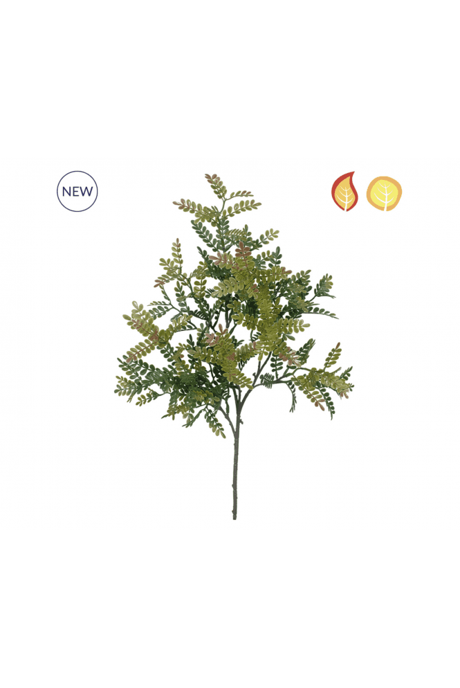 The Artificial Plants Shop Artificial Foliage Rain Locust Green/Red