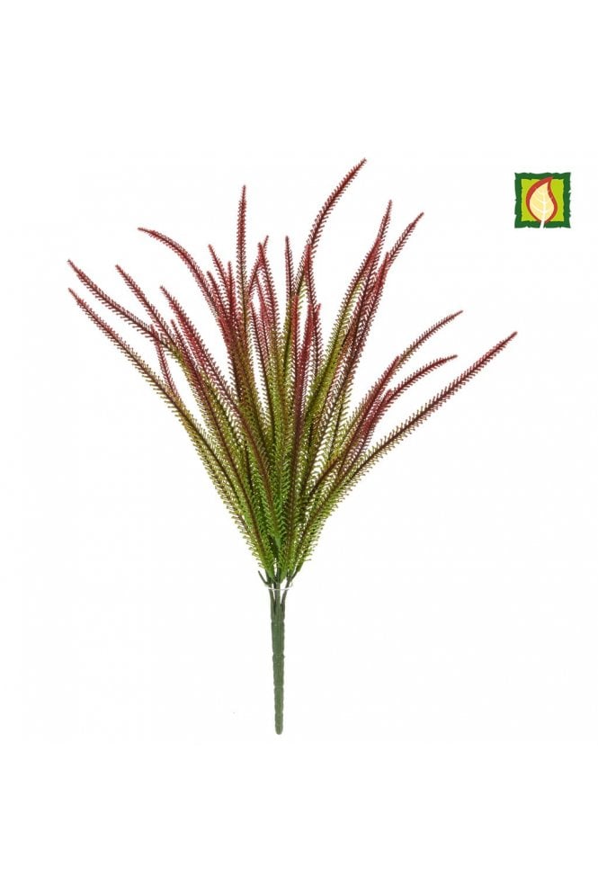 The Artificial Plants Shop Artificial Grass Plant Red Tip - Flame Retardant Pack of 6