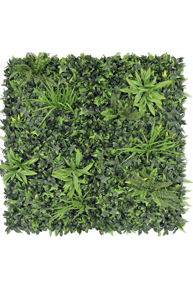 The Artificial Plants Shop Artificial Inherently Fire Retardant Green Wall Panel