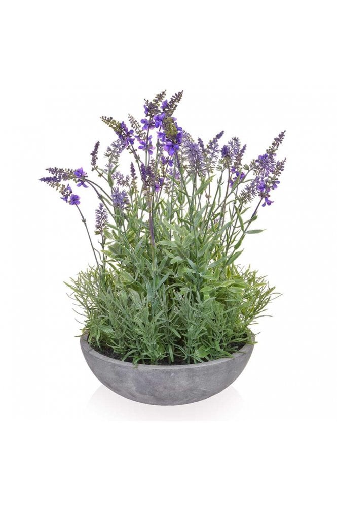 The Artificial Plants Shop Artificial Lavender Plants Potted 28cm