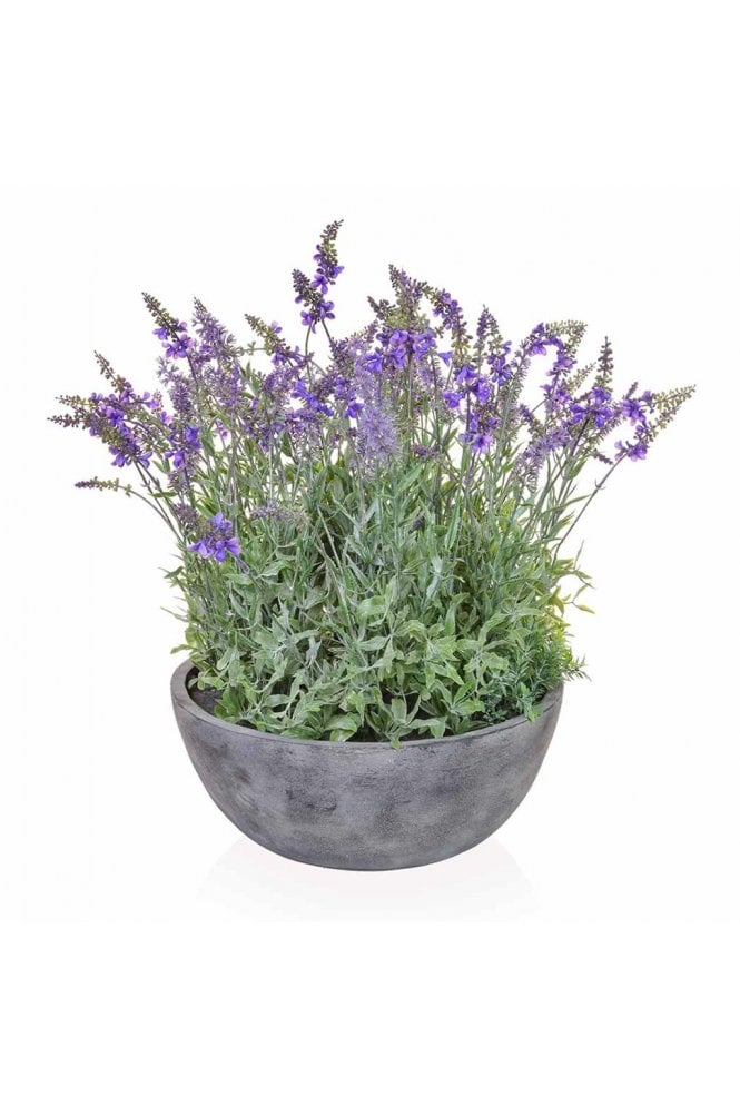 The Artificial Plants Shop Artificial Lavender Plants Potted 38cm