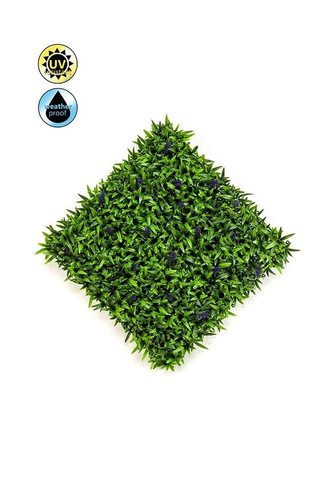 The Artificial Plants Shop Artificial Living Wall Panel - Lavender