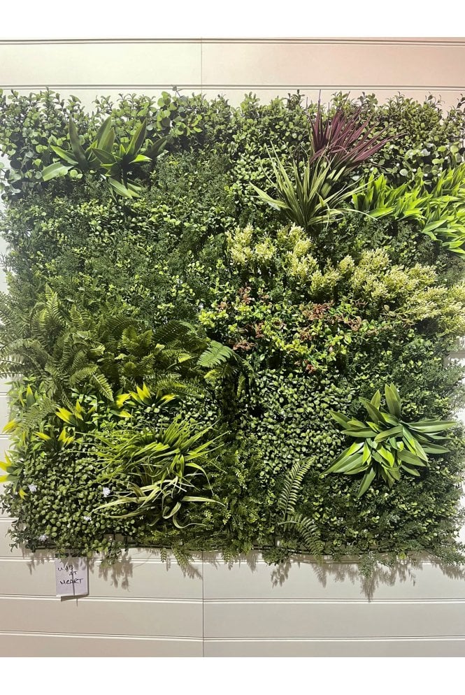The Artificial Plants Shop Artificial Living Wall - Wild