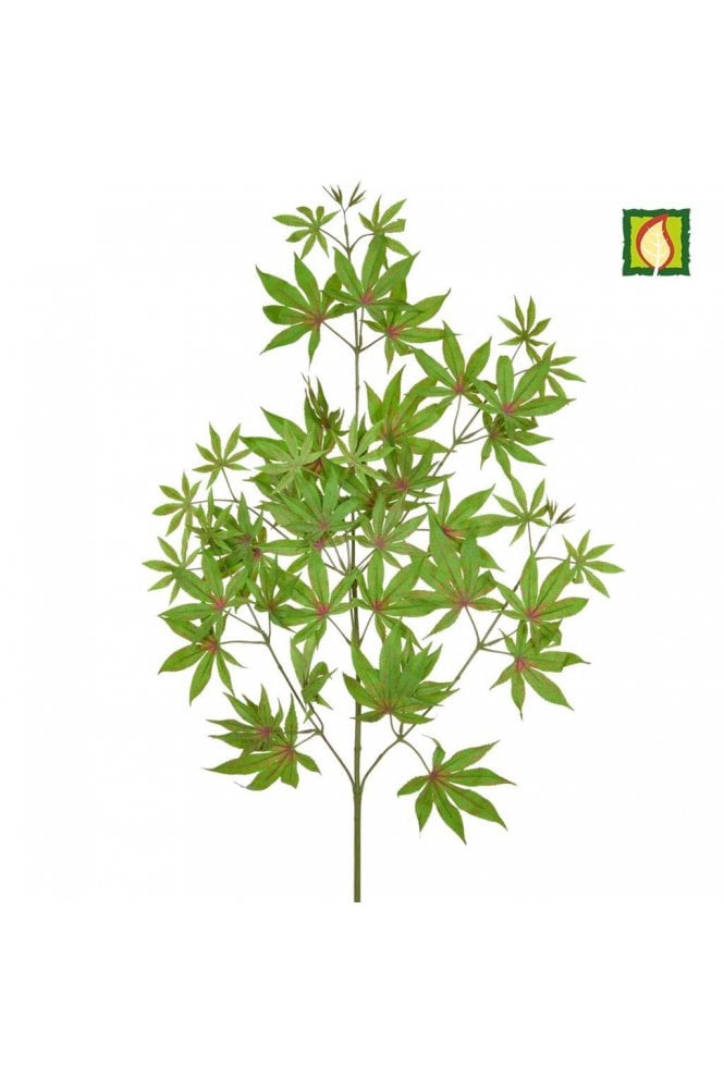 The Artificial Plants Shop Artificial Maple Foliage (Red Centre) 70cm IFR