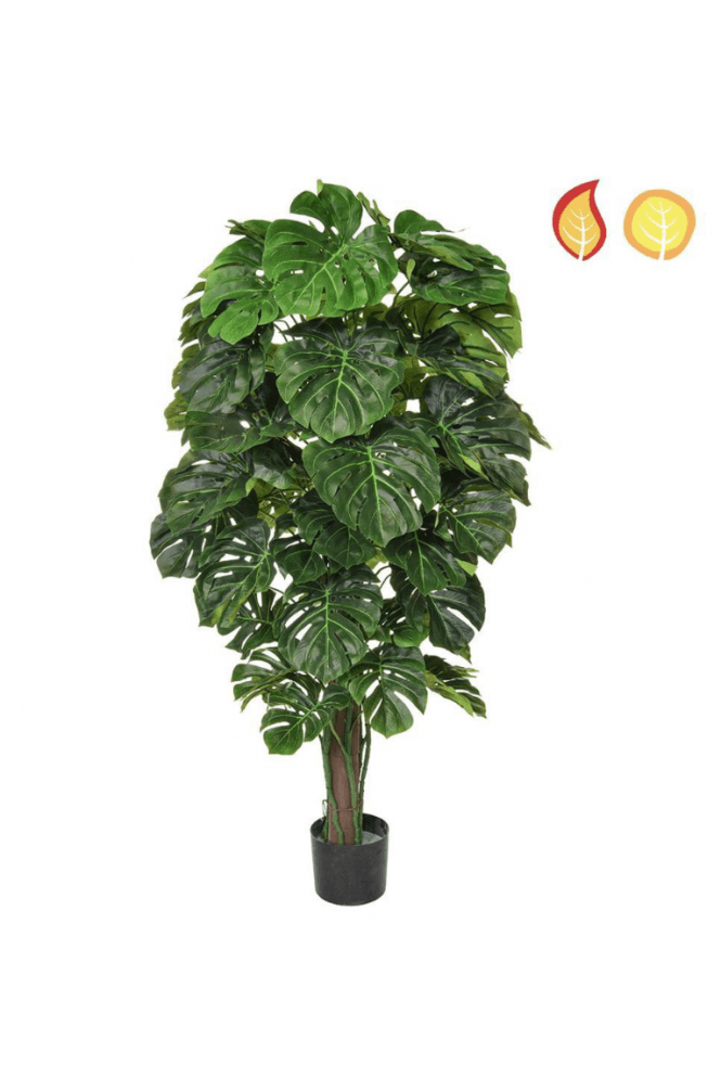The Artificial Plants Shop Artificial Monstera Tree 1.5m UV & Flame Retardant