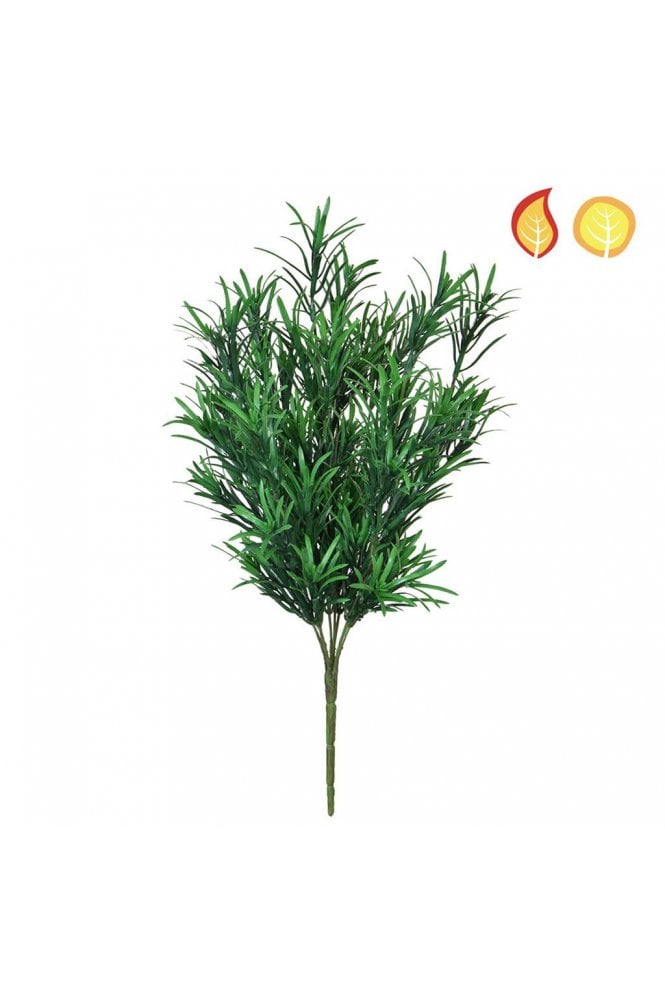 The Artificial Plants Shop Artificial Podocarpus Green UV Resistant & Flame Retardant