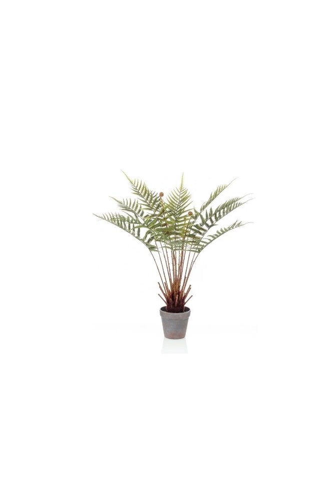 The Artificial Plants Shop Artificial Potted Fern Plant 60cm