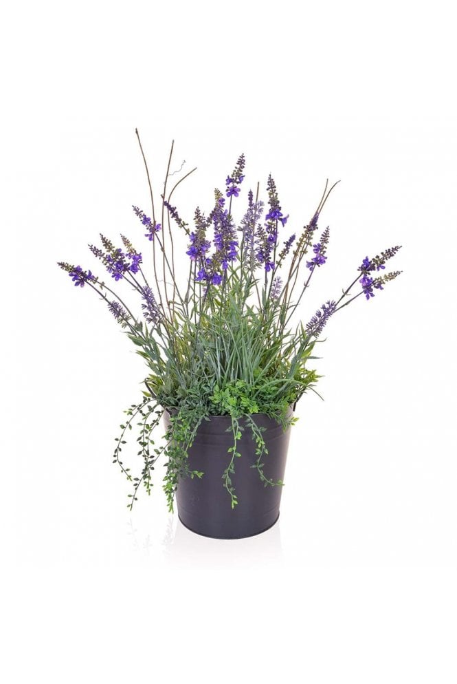 The Artificial Plants Shop Artificial Potted Lavender 60cm