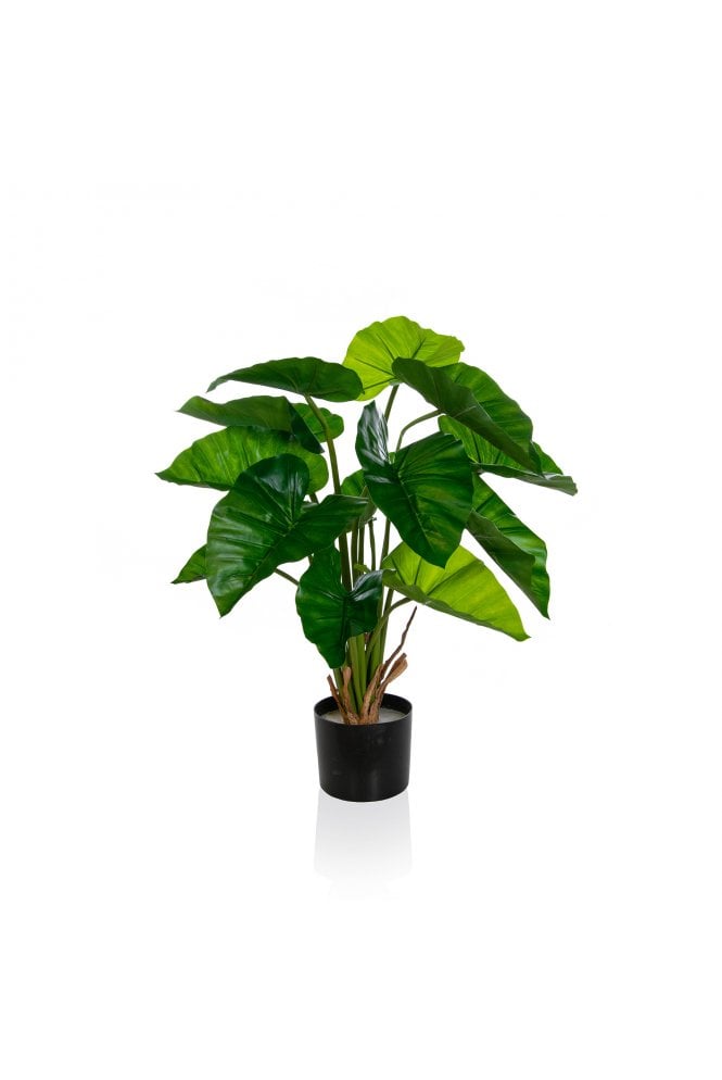 The Artificial Plants Shop Artificial Potted Taro Plant