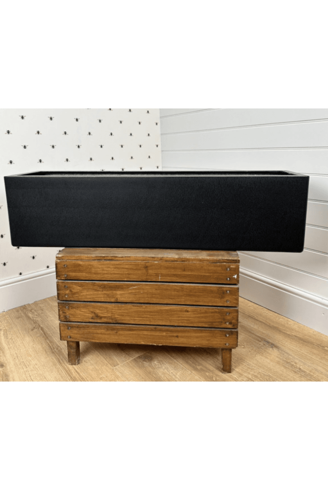 The Artificial Plants Shop Fibre Glass Trough 100cm x 30cm x 30cm