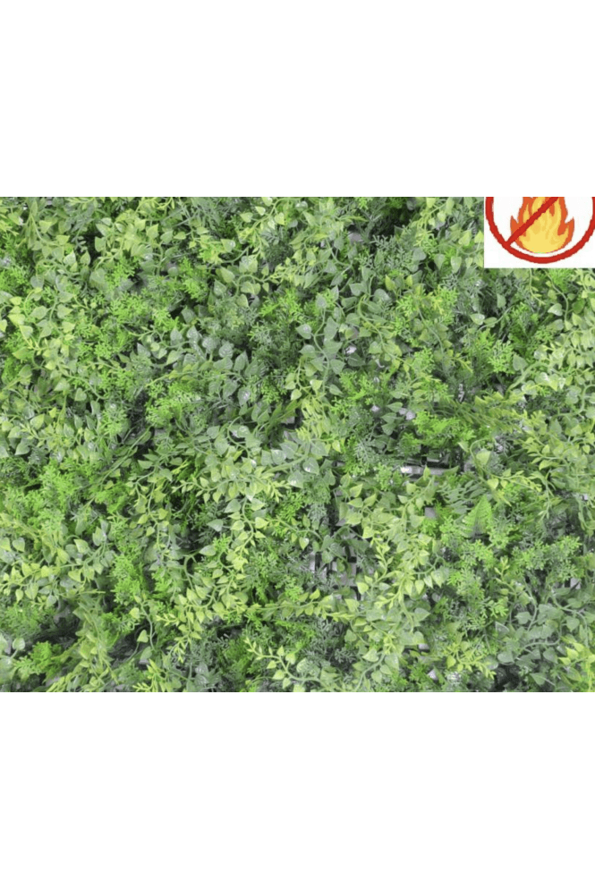 The Artificial Plants Shop Green Artificial Fern Wall Plaque IFR