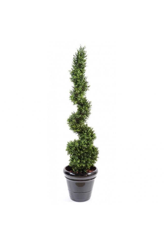 The Artificial Plants Shop Slim Artificial Buxus Spiral