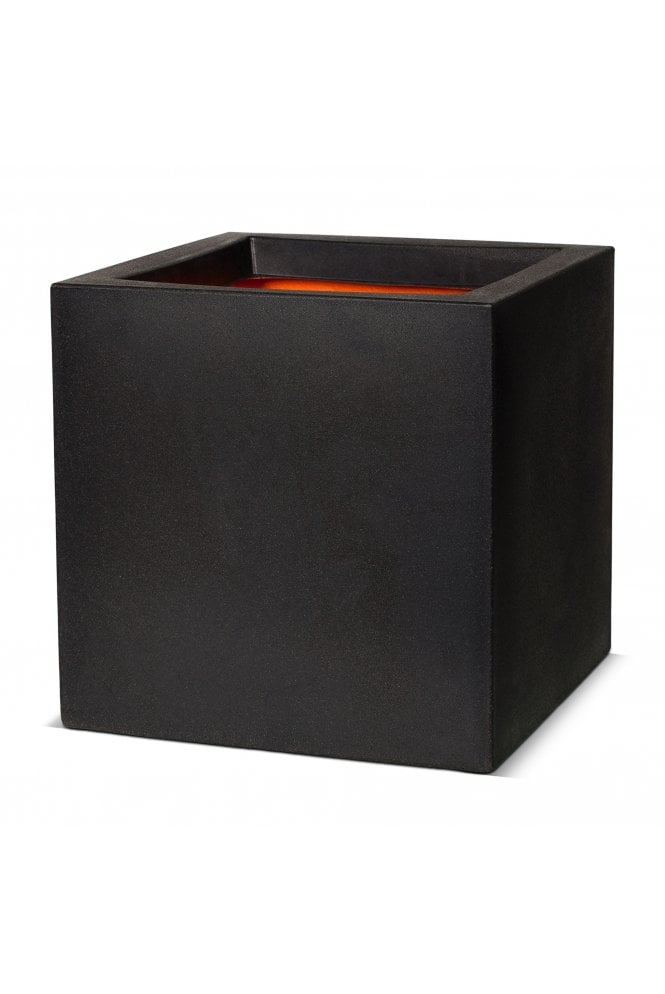 The Artificial Plants Shop Stone Look Cube Planters